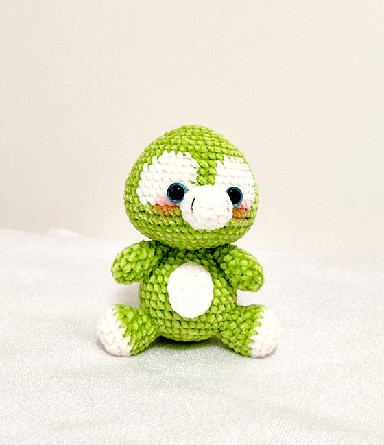 Unique Handcrafted Crocheted Turtle Figurine for Home Decor