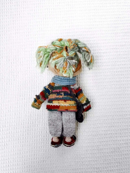 Handmade Doll Toys with Intricate Details for Interior Design and Display