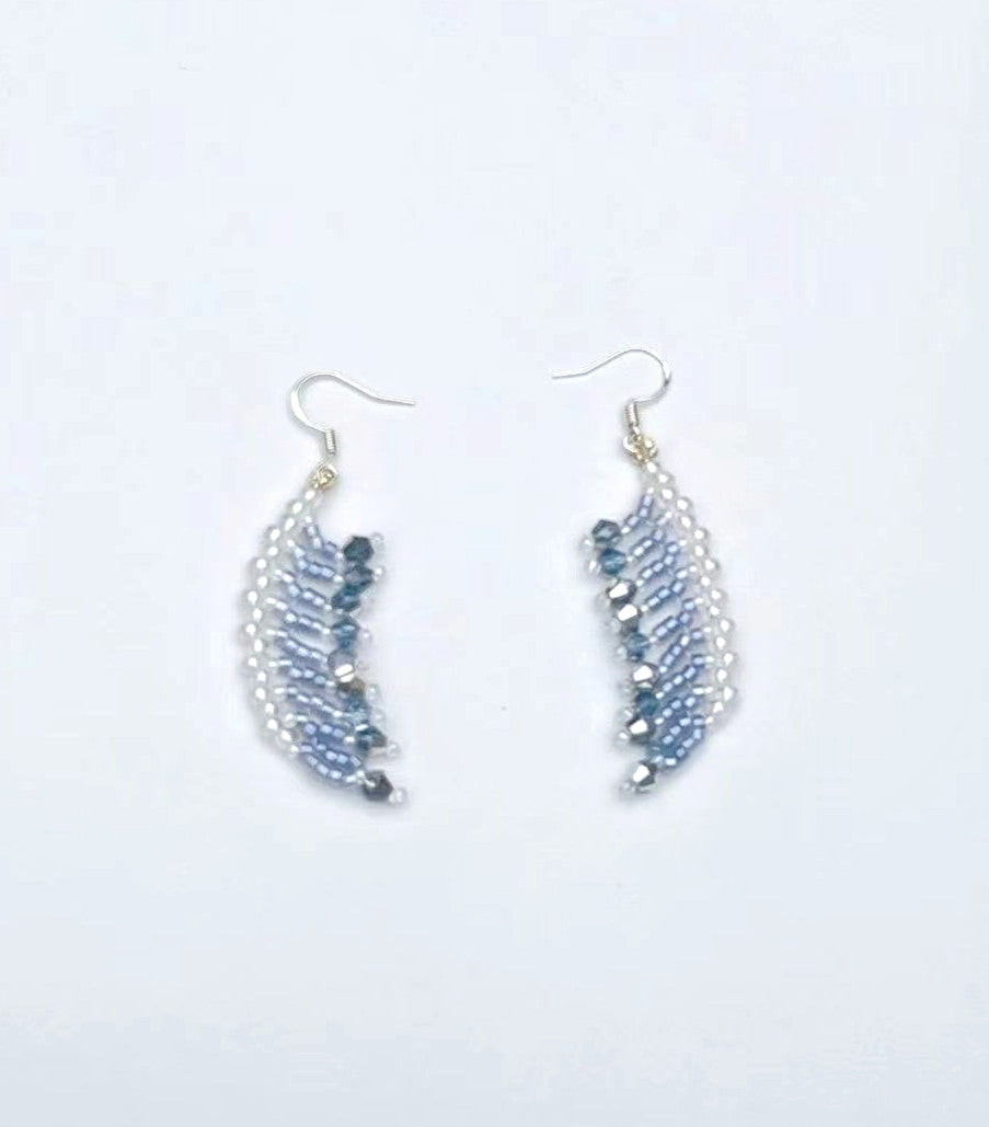 Exquisite Handcrafted Crystal  Earrings  