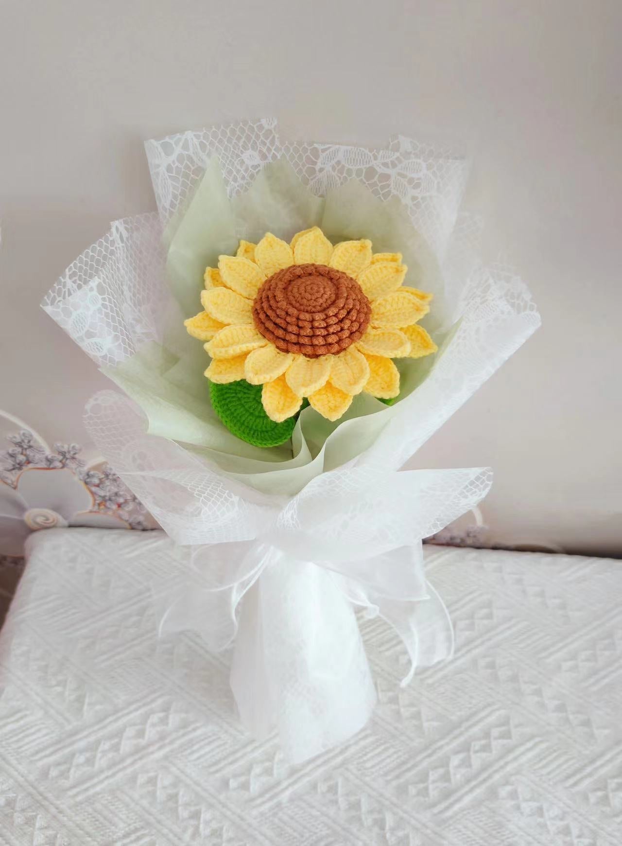 Handcrafted Sunflower Bouquet for Home Decor