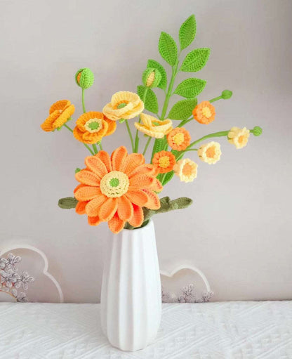 Unique Handmade Crochet Floral Arrangement Ideas for Gifts