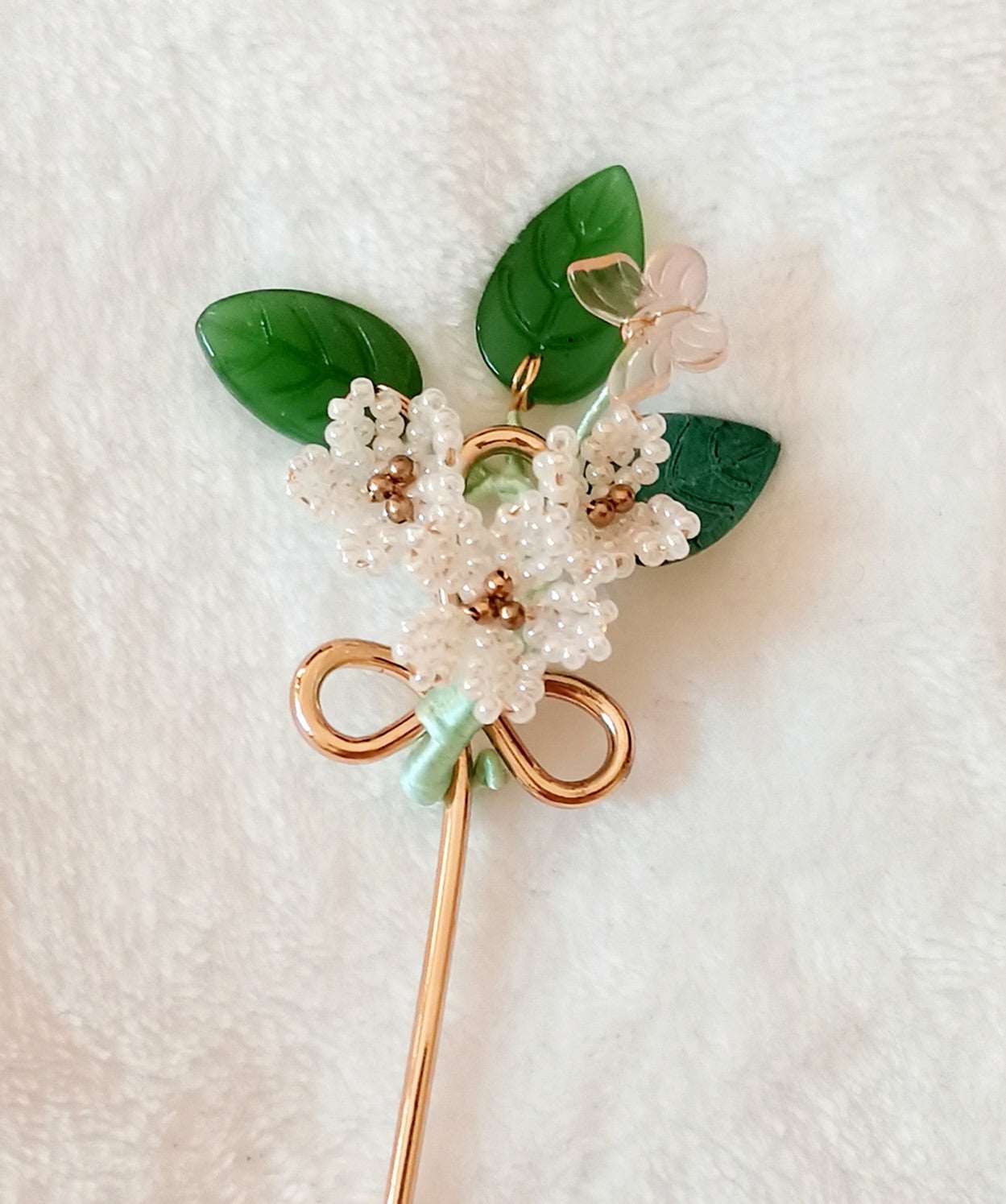 Traditional handmade hairpins with modern twists