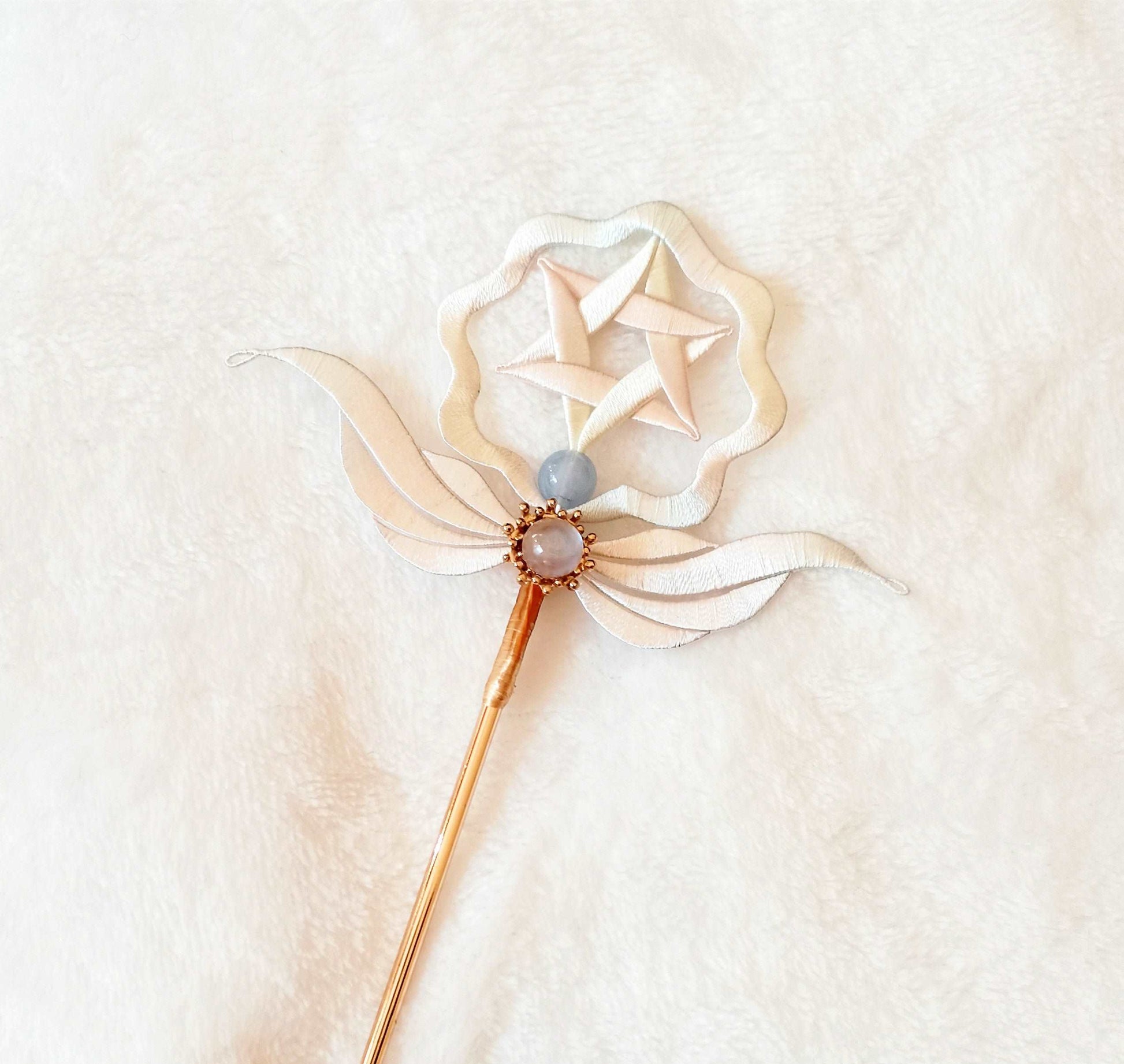 Unique Handcrafted Star Hair Stick for Special Occasions