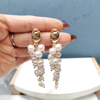 Handmade Pearl Earrings
