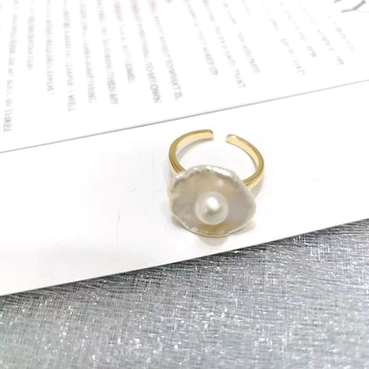 Handmade Pearl Rings