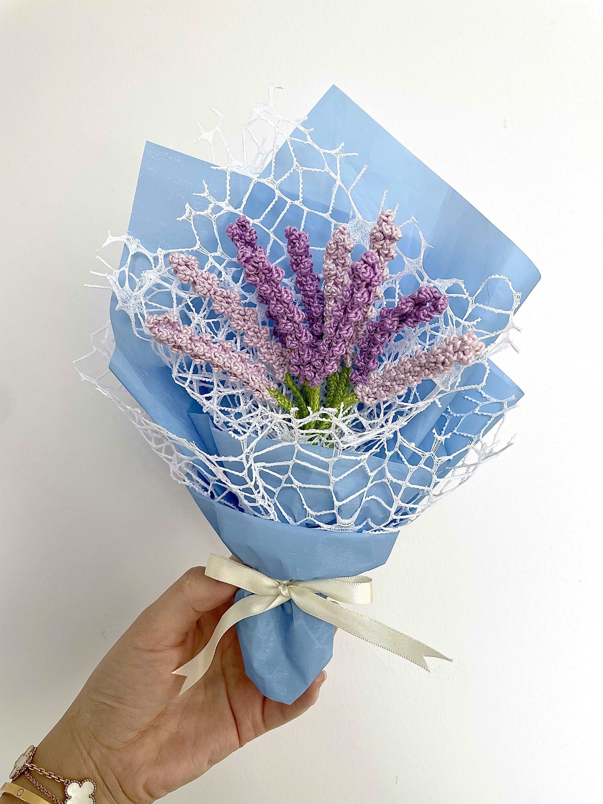 Handmade Lavender Flower Bundle for Gift