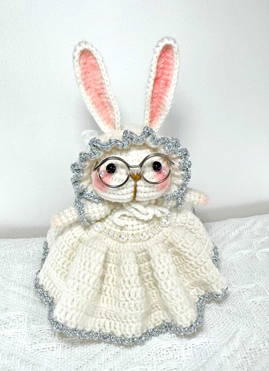 Handmade Bunny Doll for Easter Display