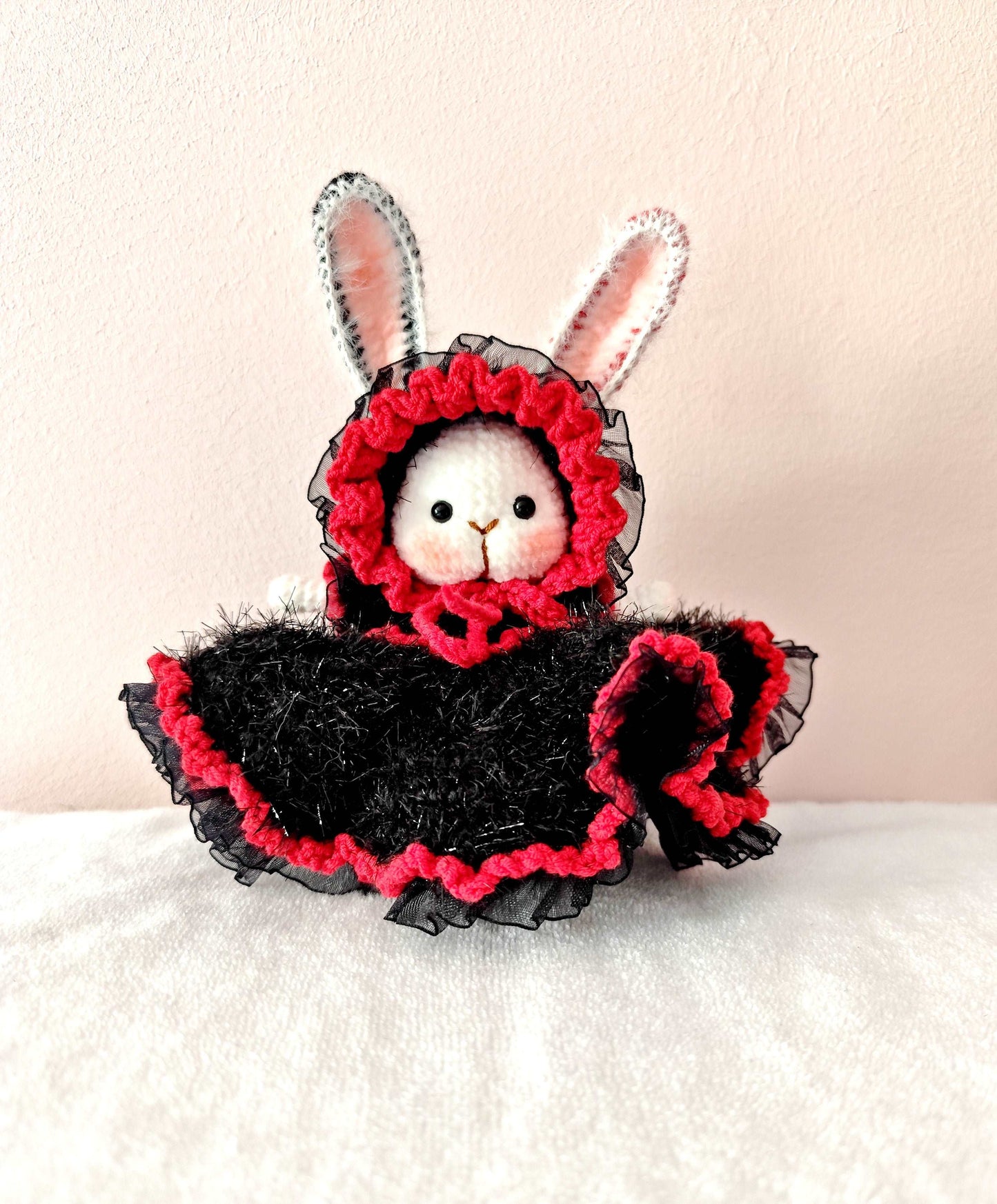 Handwoven Rabbit Doll Ornament