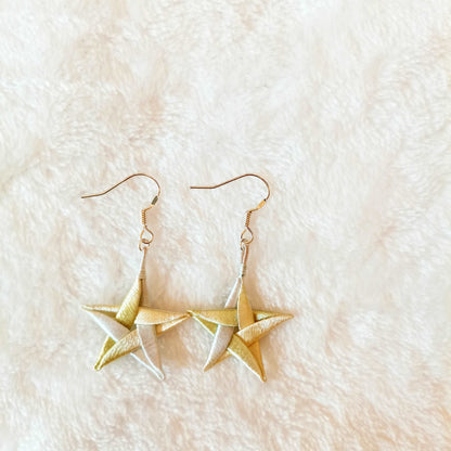 Wire Wrapped Star Earrings for Fashion Enthusiasts