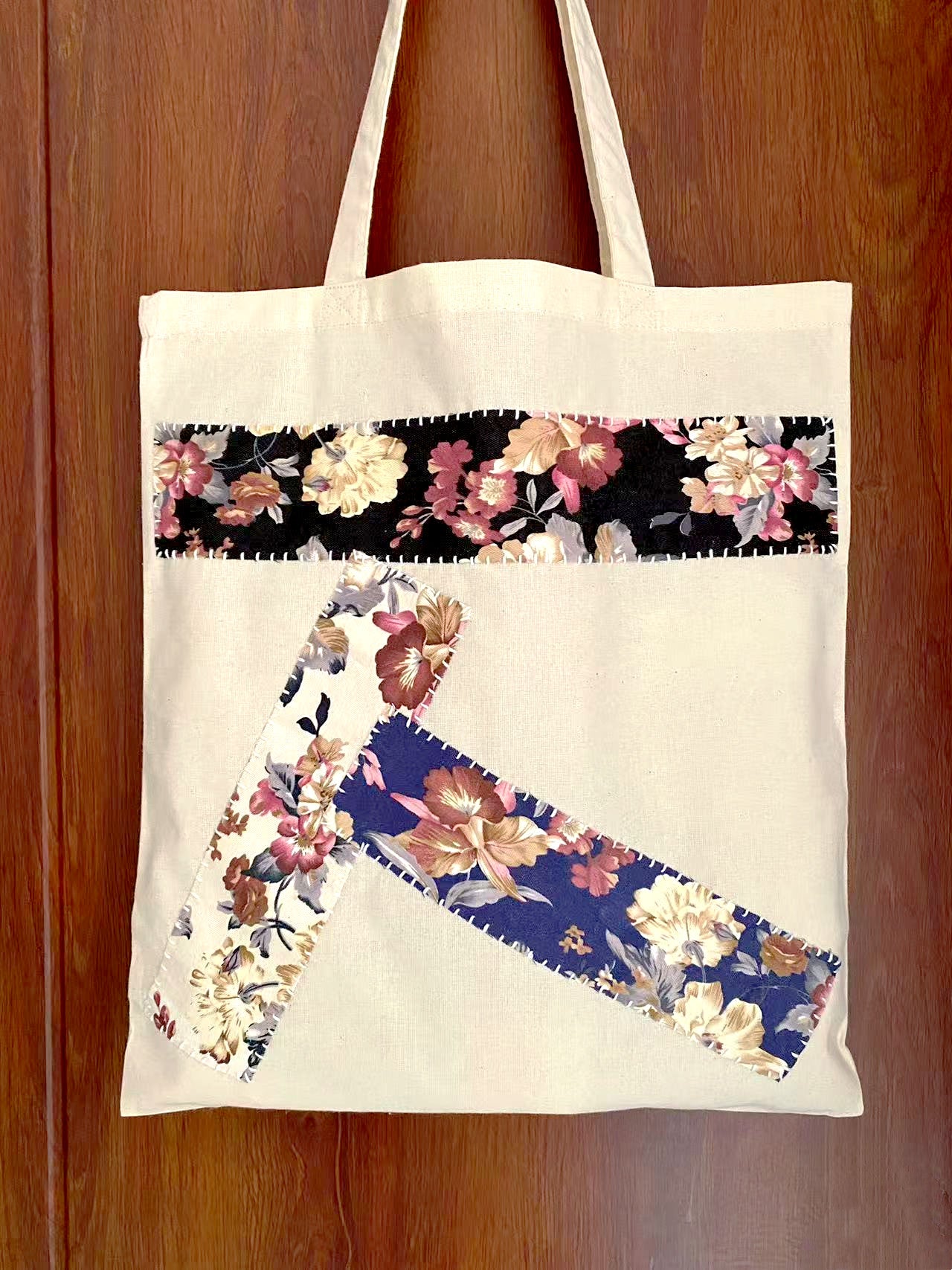 Boho Style Handmade Fabric Tote Bag for Women