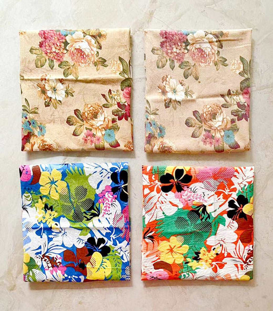 Durable Cotton Quilting Fabric for Crafting Patchwork Canvas Bags