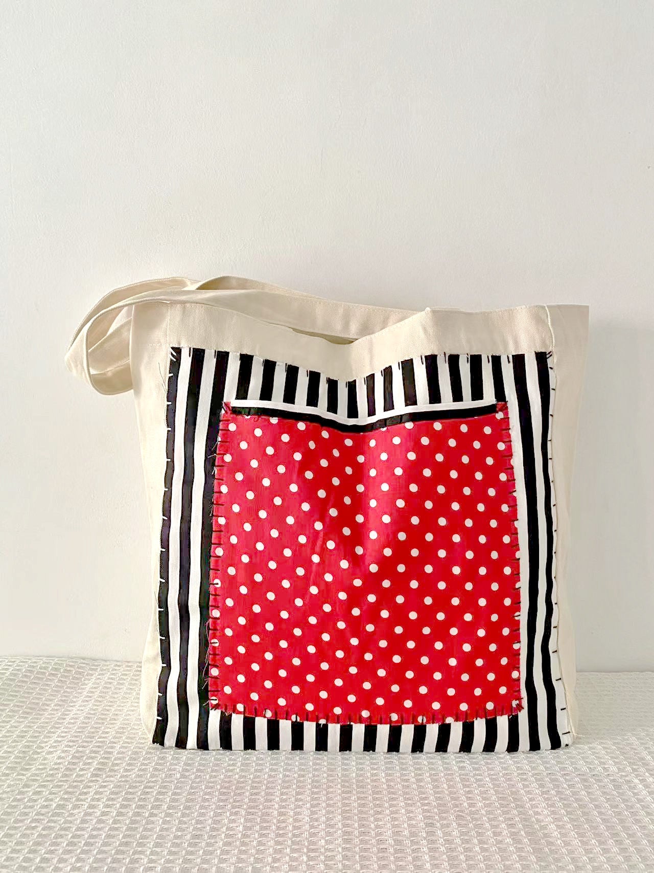 DIY Handcrafted Tote Bag for Ethical Shopping Lovers