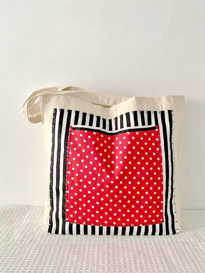 DIY Handcrafted Tote Bag for Ethical Shopping Lovers