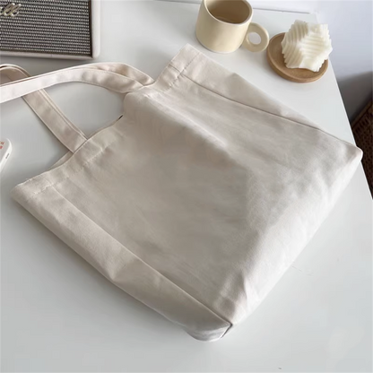 Handcrafted Eco-Conscious Canvas Bag with Custom Patchwork