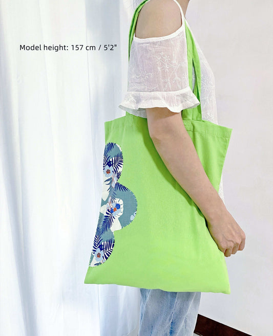 cotton carryall with calm color tones for creative city moments