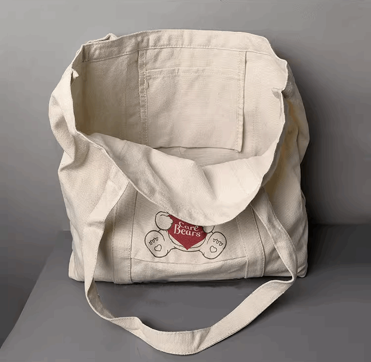 Unique Personalized Canvas Tote for Quilting, Shopping, and Travel