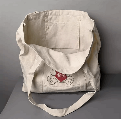 Unique Personalized Canvas Tote for Quilting, Shopping, and Travel