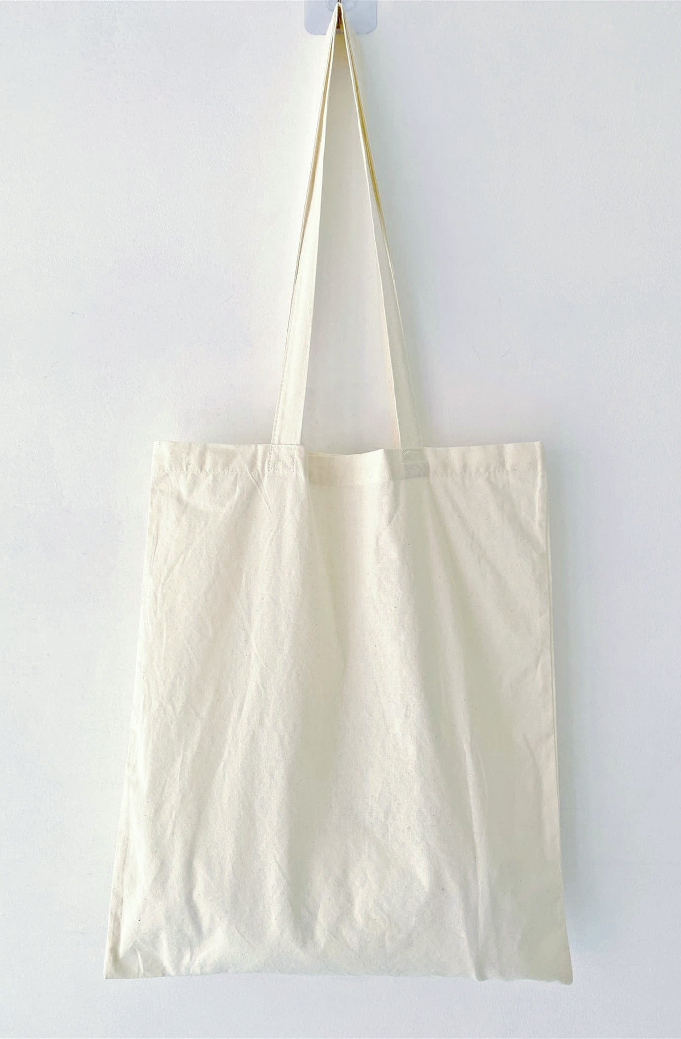 eco-friendly soft cotton tote with leafy print