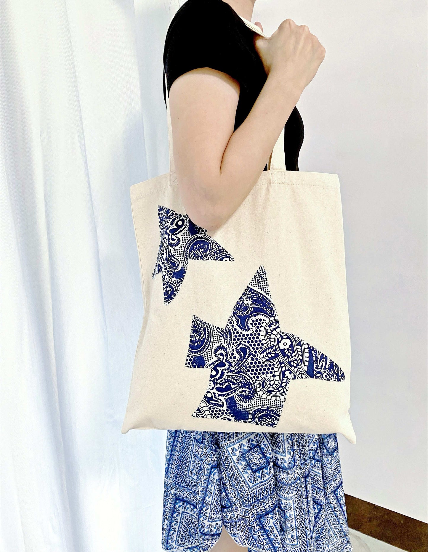 breathable eco cotton canvas tote perfect for warm seasons