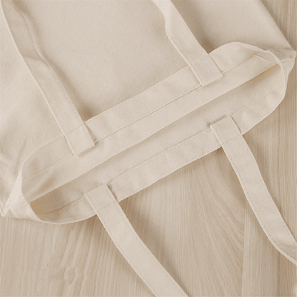 Sturdy Canvas Shopper Tote with Reinforced Straps for Everyday Use