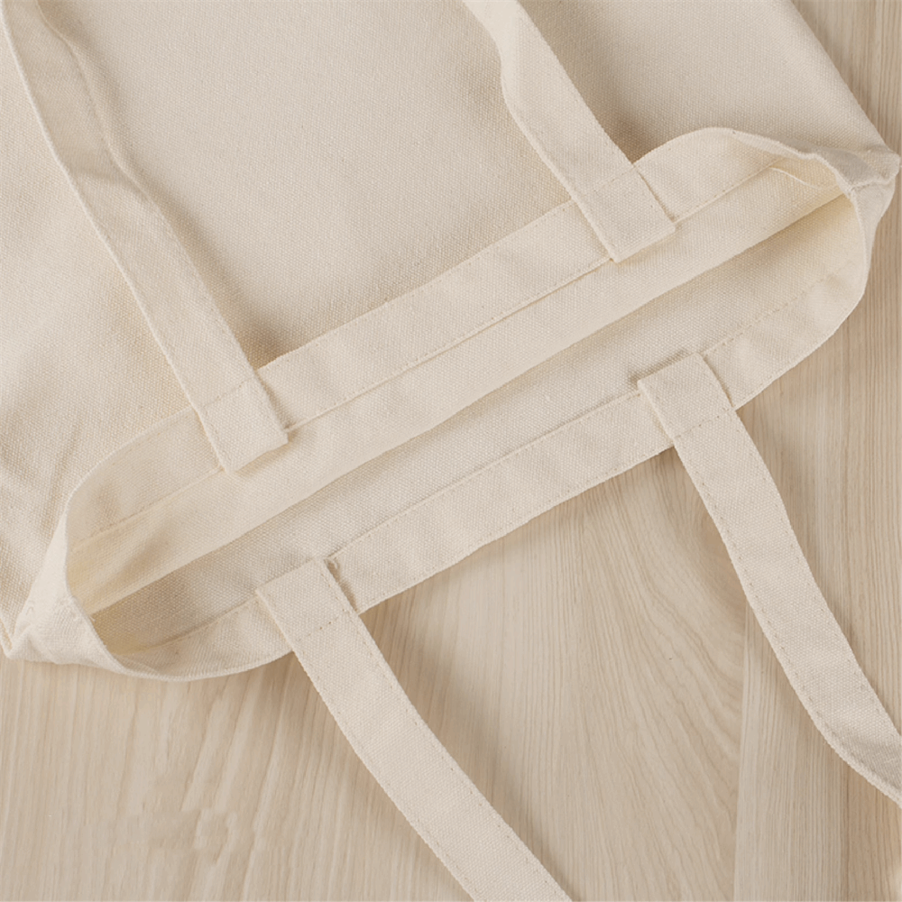 Sturdy Canvas Shopper Tote with Reinforced Straps for Everyday Use