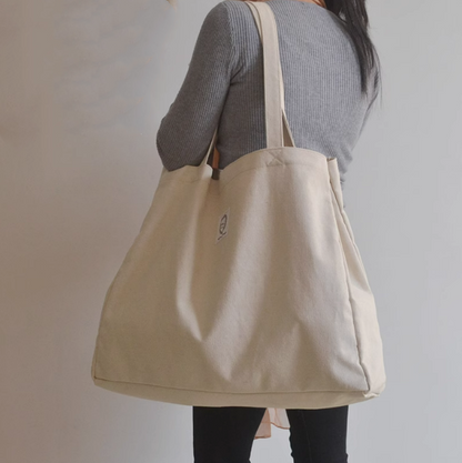 Handmade Canvas Shopper