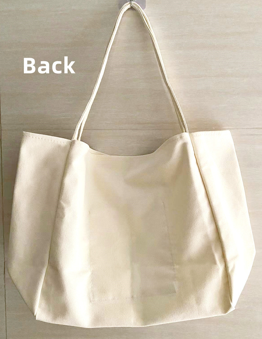 Heavy-Duty Canvas Tote Bag For Crafting And Daily Use