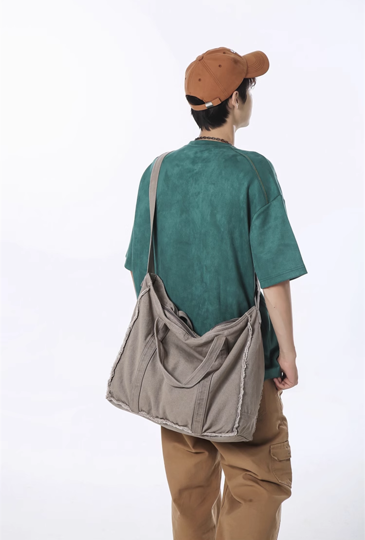 Eco-Friendly Canvas Tote Bag for Shopping, Traveling, and Daily Use