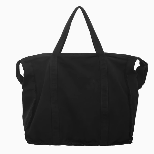 Sustainable Canvas Tote Bag for Men and Women with Customizable Embroidery Designs