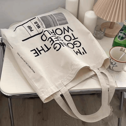 Durable Eco Tote for Sewing Projects