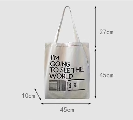 Canvas Bag for Sewing and Craft Lovers