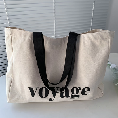 Personalized Canvas Tote Bag for DIY Sewing Projects and Casual Use