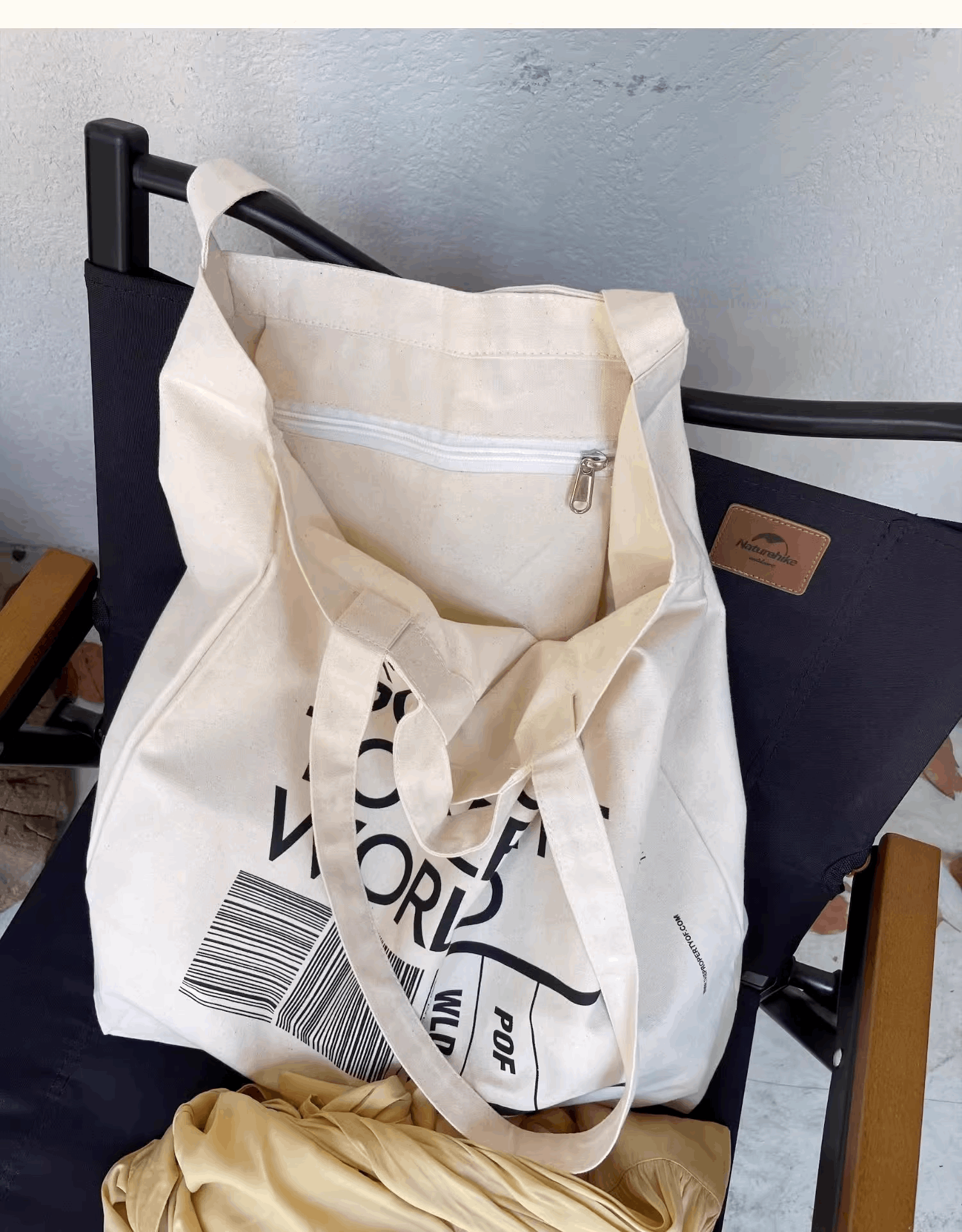 Customizable DIY Tote Bag for Embroidery