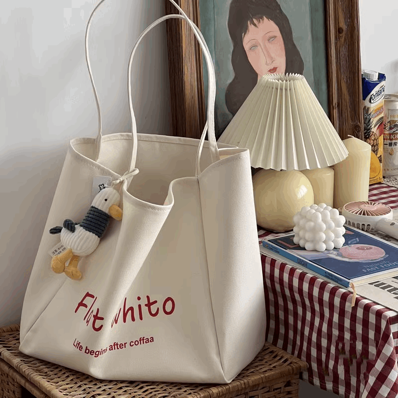 Personalized Canvas Tote Bag For Shopping And Everyday Use