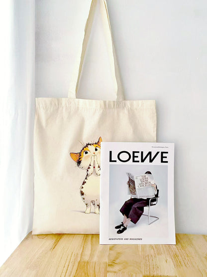 large-capacity-eco-tote-cat-design