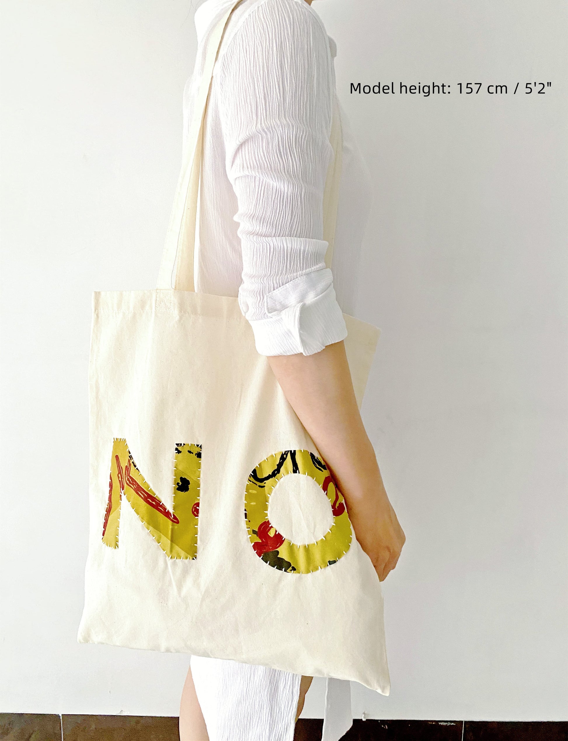 Ultra-soft shoulder bag with unique patchwork patterns