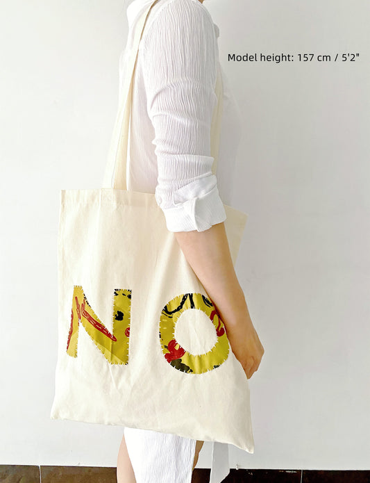 Ultra-soft shoulder bag with unique patchwork patterns
