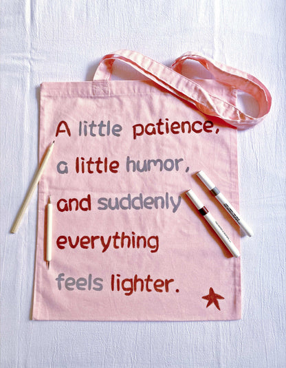 relaxed-style cotton shopping bag designed for slow-living and minimal fashion lovers