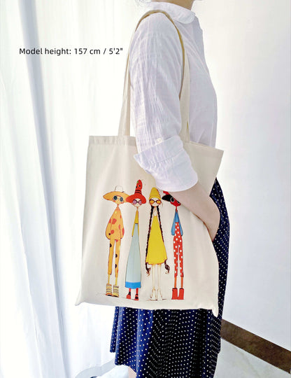 Natural cotton bag designed for mindful slow-living routines.