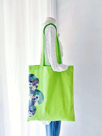 versatile soft cotton tote for gifting during holidays or travels