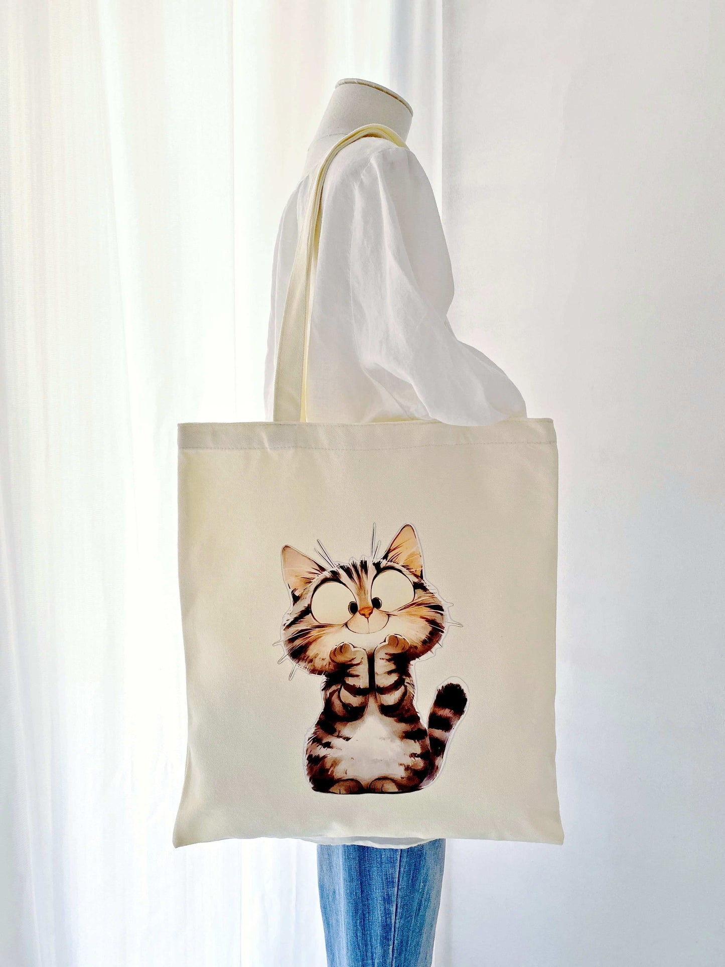 large capacity shoulder tote crafted from natural canvas