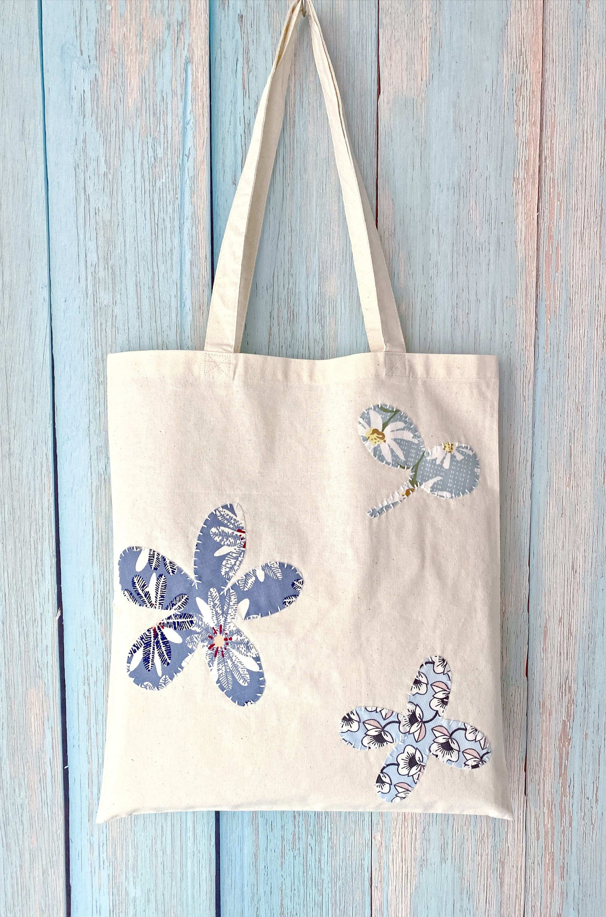 Eco-friendly handmade patchwork bag inspired by European slow fashion trends