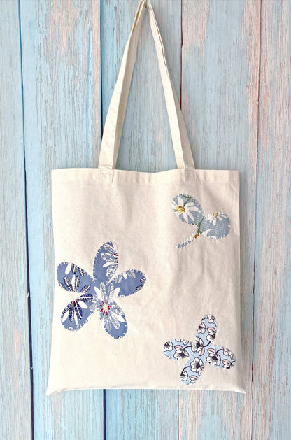 Eco-friendly handmade patchwork bag inspired by European slow fashion trends