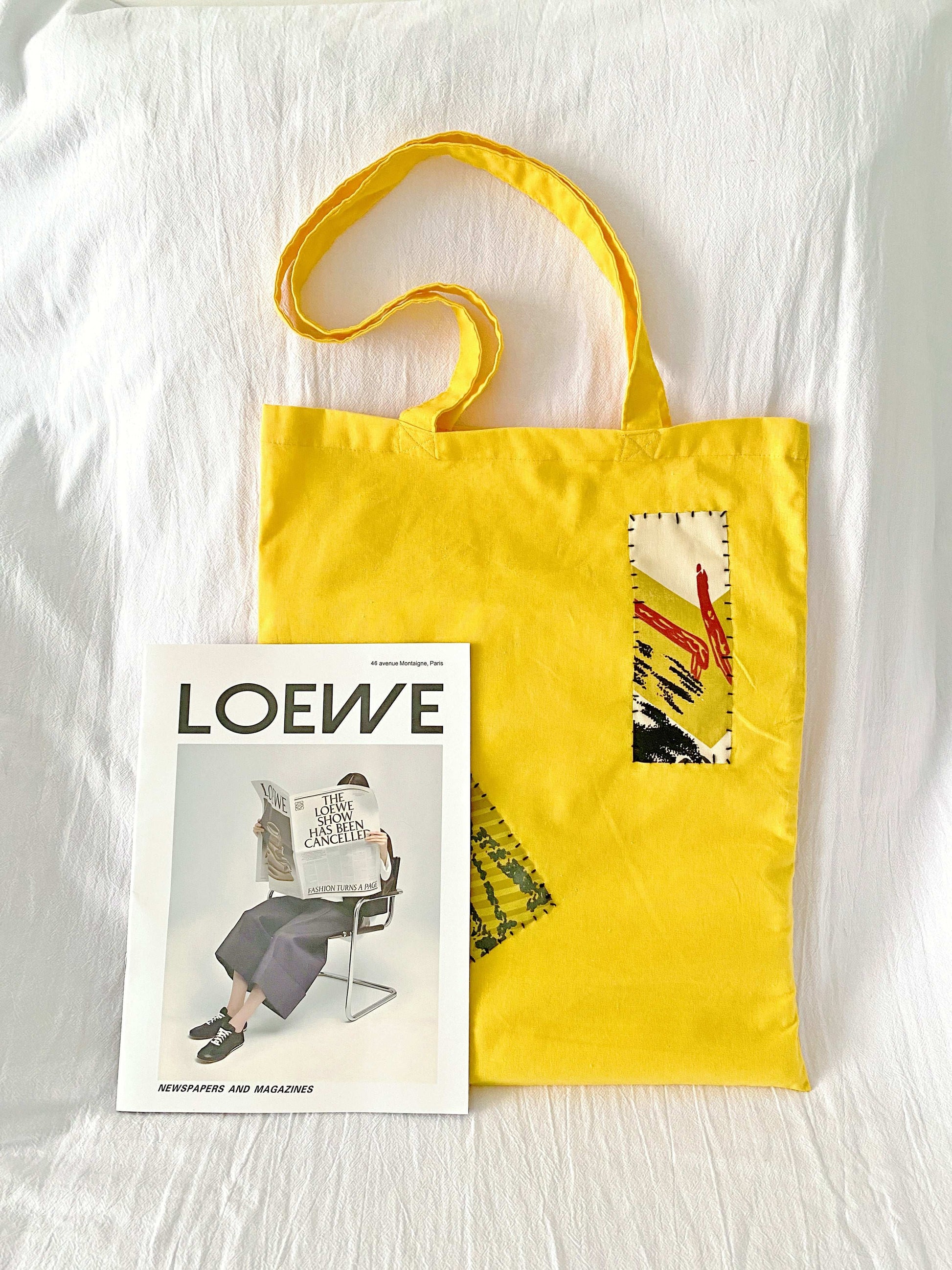 sustainable cotton tote for slow living enthusiasts