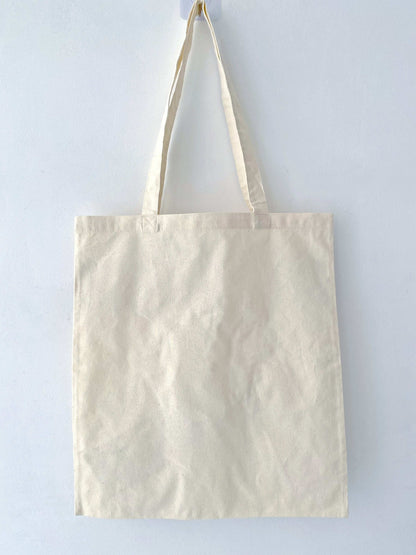 neutral cotton canvas tote for eco-friendly daily commutes