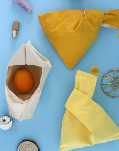 Soft natural cotton tote, versatile for DIY