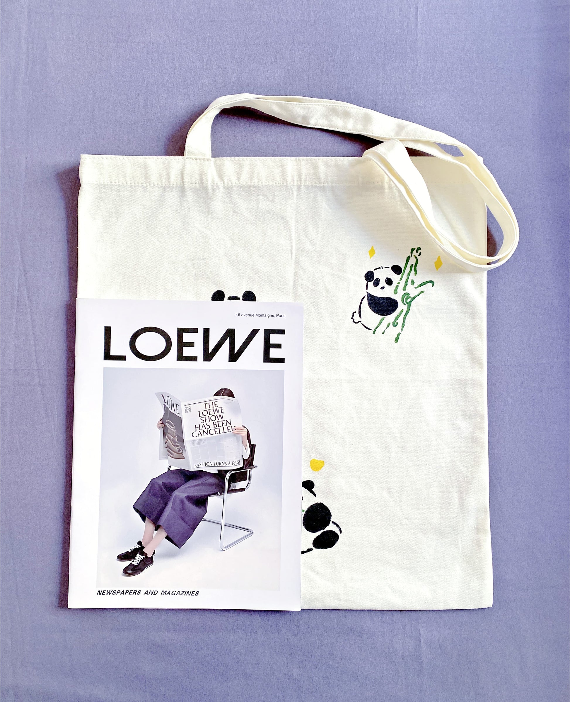 eco-friendly cotton tote for birthday presents
