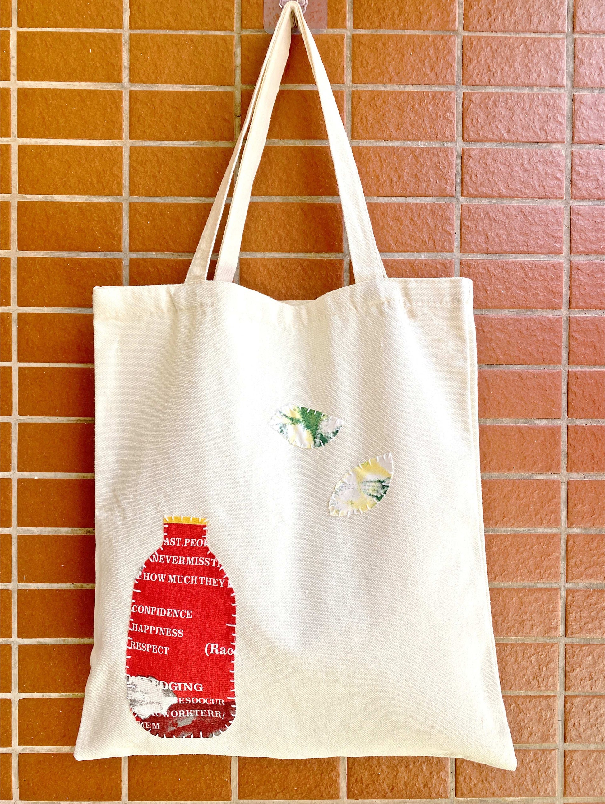 Custom Handmade Quilted Shoulder Bag Sustainable Fabric Gift