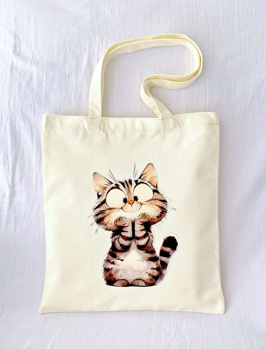 durable natural material bag for work and shopping