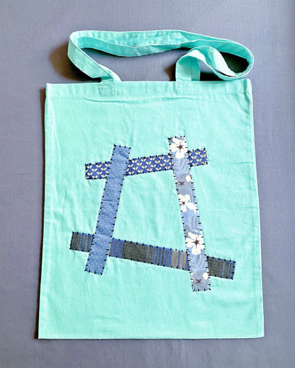 Large cotton tote made for women who value texture, comfort, and ease